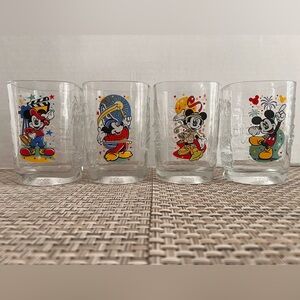 Vintage Disney collectors glasses